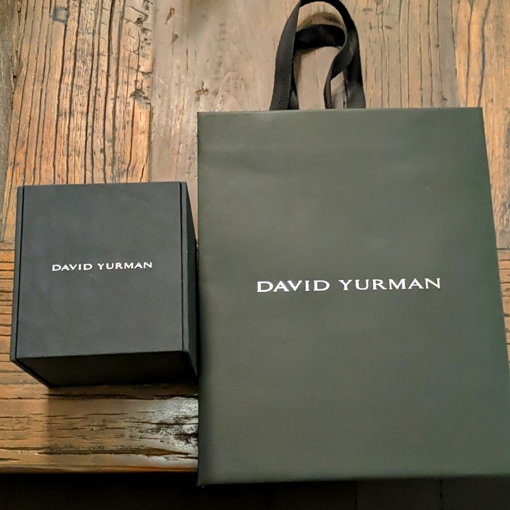 David Yurman Ring Box Empty and Bag